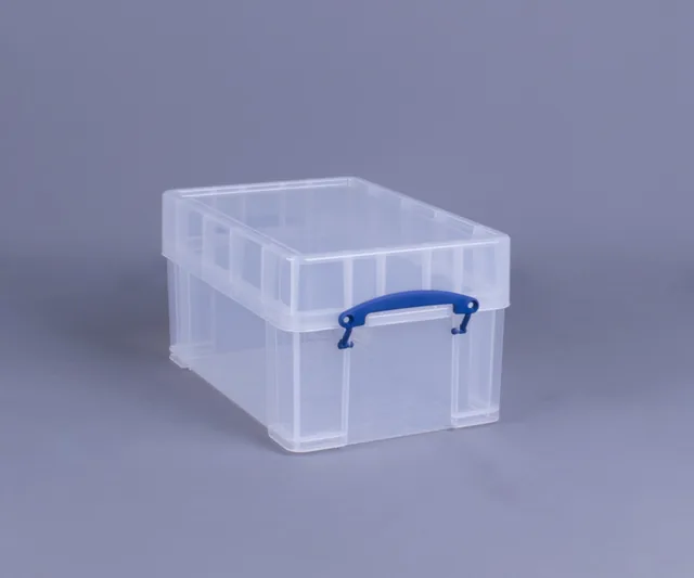 Opbergbox Really Useful 9l XL 395x255x205mm tr wt