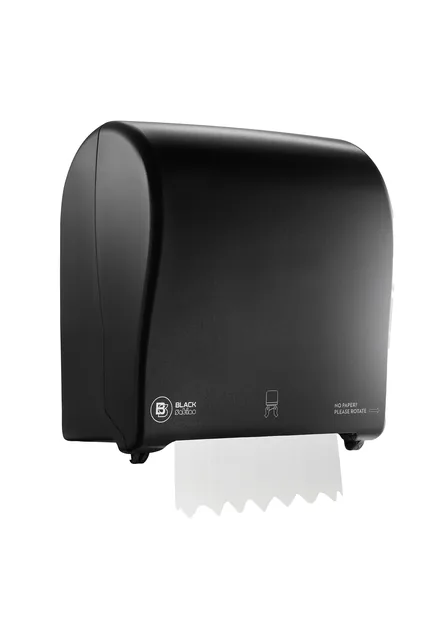 Handdoekroldispenser BlackSatino PT50 zwart