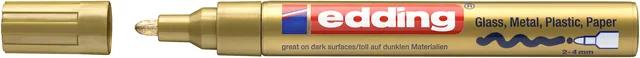 Paintmarker edding 750 oliebasis 2-4mm crea goud