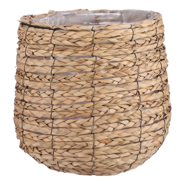 Plantenmand Mica Avalon zeegras 31x30cm lichtbruin
