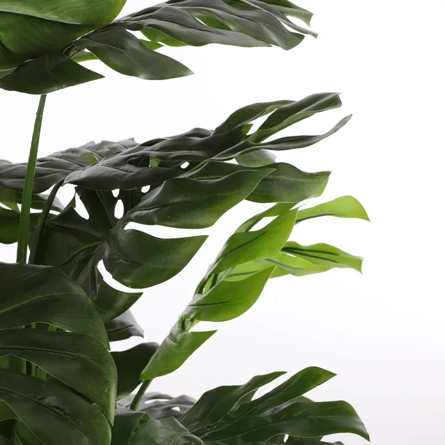 Kunstplant Mica Monstera in plastic pot