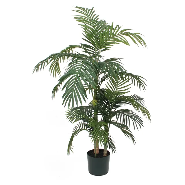 Kunstplant Mica Areca palm in plastic pot