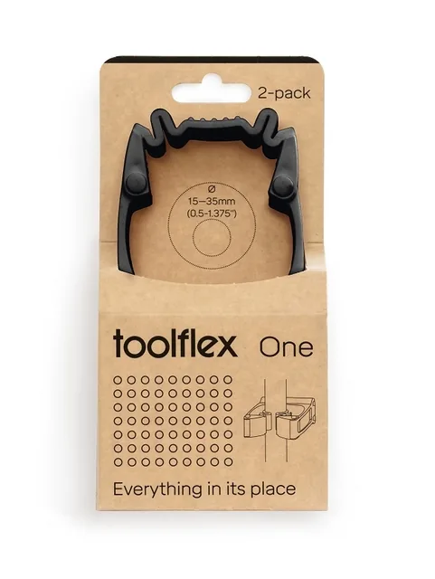 Wandhouder Toolflex One 2 klem adap  15 tot 35 mm