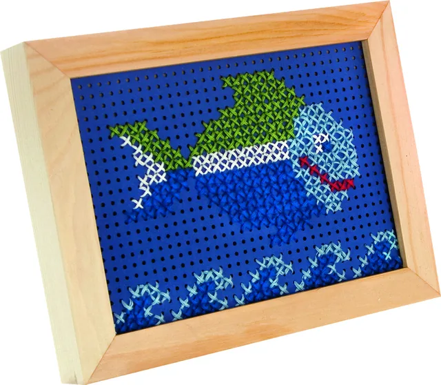 Borduurkaarten Folia 17.5 x x24.5cm 300gr 10v ass