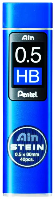 Potloodstift Pentel Ain Stein HB 0.5mm koker 40st