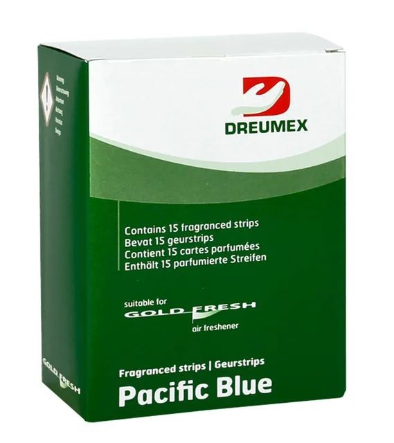 Luchtverfrisser Dreumex Gold Fresh Pacific Blue