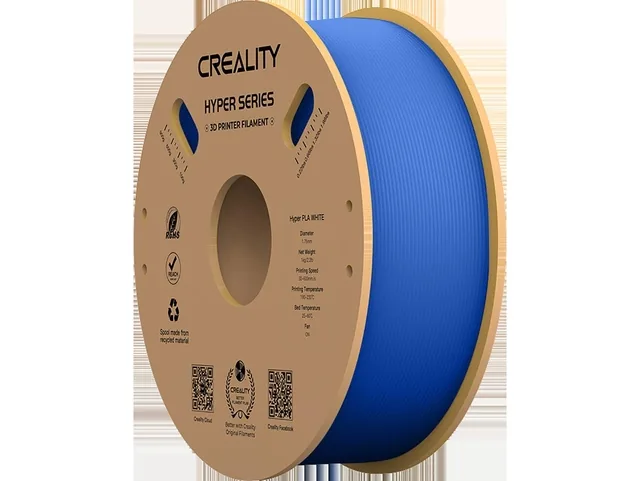 3D Filament Creality Hyper PLA 1.75mm blauw 1kg