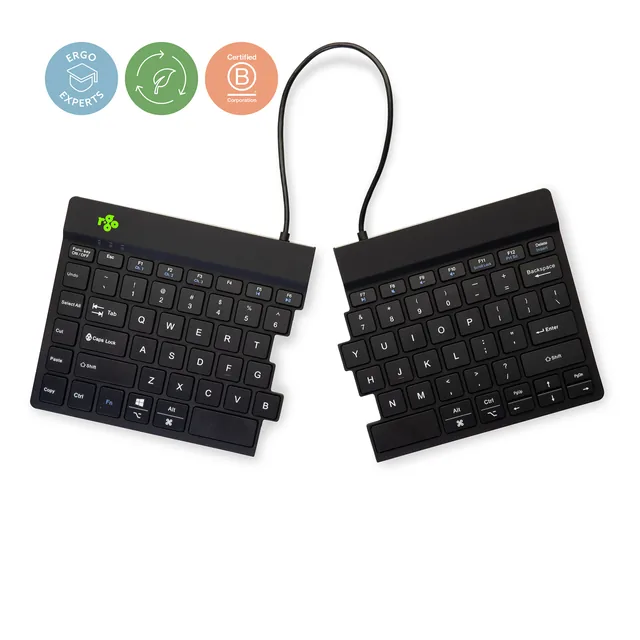 Toetsenbord R-Go Split Break QWERTY WL zw