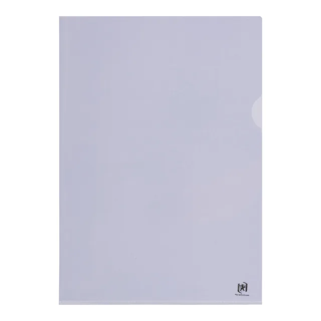 L-map Oxford A4 PVC 140µ glashelder 100 stuks