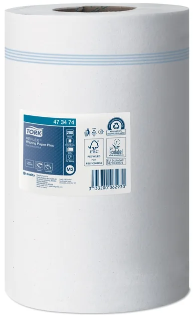 Poetspapier Tork M3 Advanced 2laags 200 vel wit