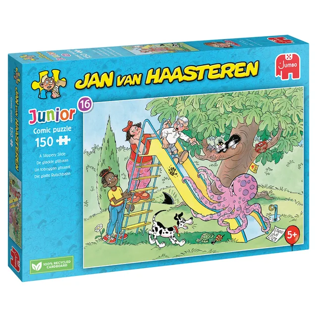 Puzzel JvH Junior De Gladde Glijbaan 150