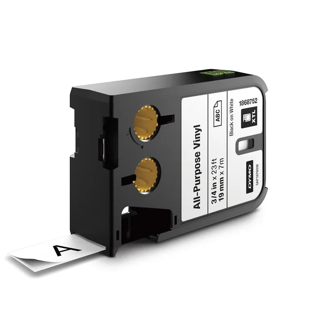 Labeltape Dymo XTL multifunctioneel 19mm wit