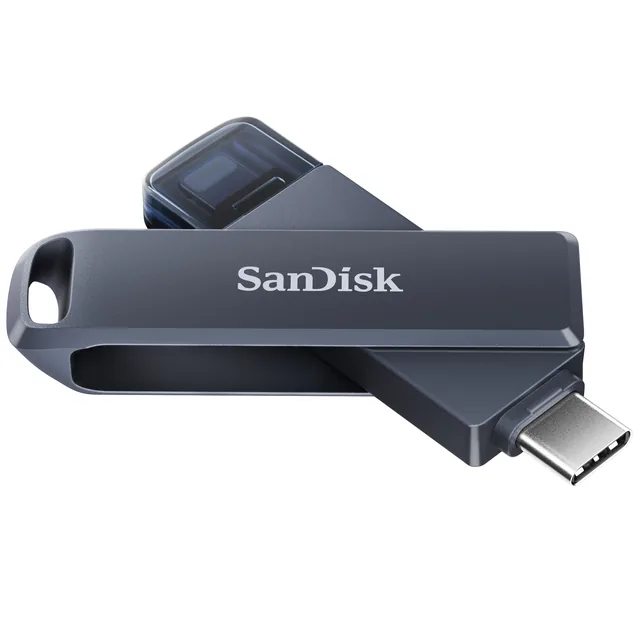 Phone Drive 256GB lightning- USB-C blauw