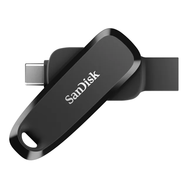 Phone Drive 128GB USB-C 3.2 USB-A zwart