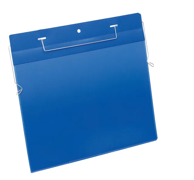 Documenthoes Durable A4 liggend blauw