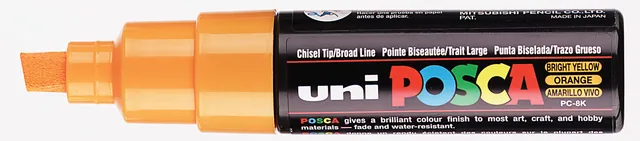 Paintmarker Uni POSCA PC8K B schuin oranje