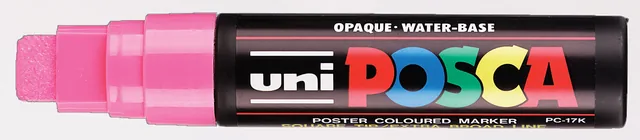 Paintmarker Uni POSCA PC17K EB rechthoek roze