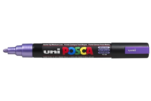 Paintmarker Uni POSCA PC5M M metallic paars
