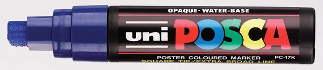 Paintmarker Uni POSCA PC17K EB rechthoek dbl
