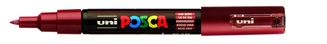 Paintmarker Uni POSCA PC1MC EF wijnrood