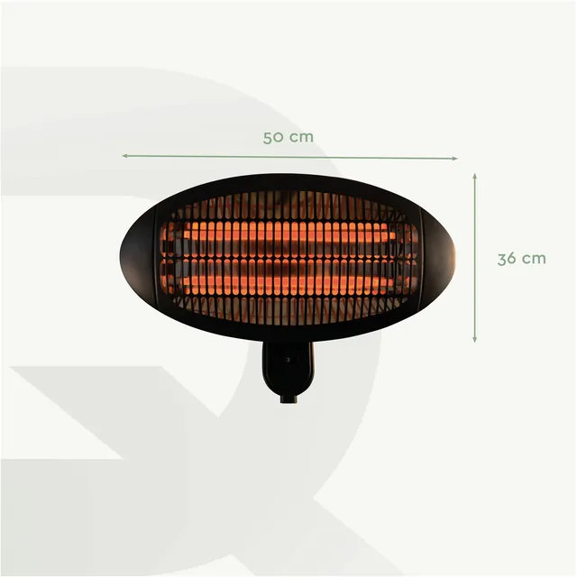 Terrasverwarmer BRASQ hangend elektrisch