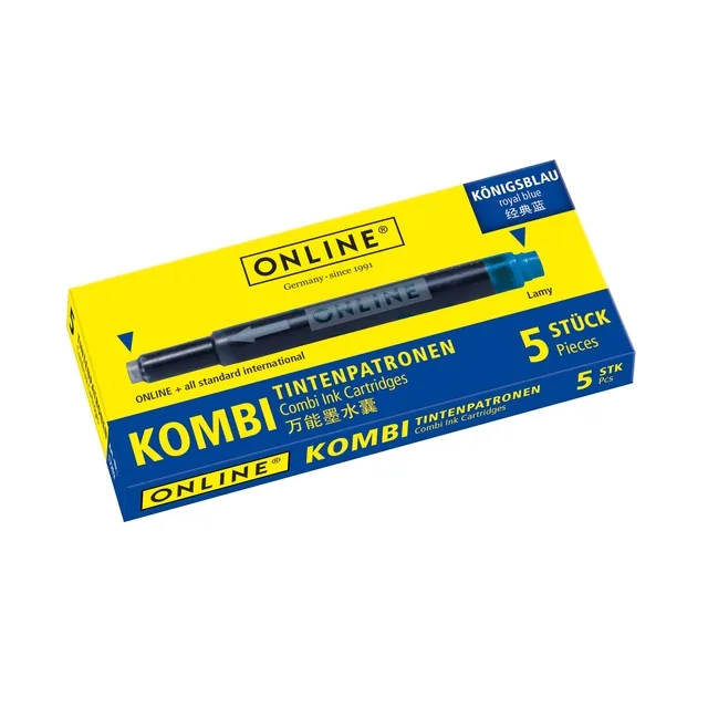 Inktpatroon Online Kombi 5st blauw