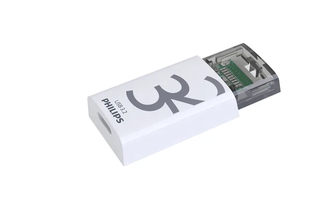 USB stick 3.2 Philips Click USB-C 32GB grijs