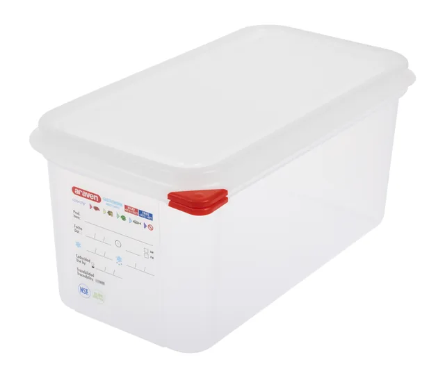 Voedseldoos Araven GN 1/3 met deksel 6 liter