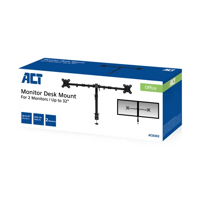 Monitorarm 2 schermen