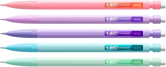 Vulpotlood Bic Matic Pastel HB 0.7mm pastel ass