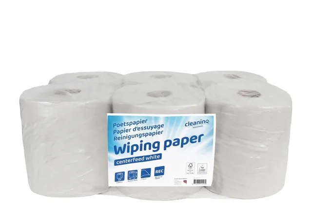 Poetspapier Cleaninq M2 6x270m wit
