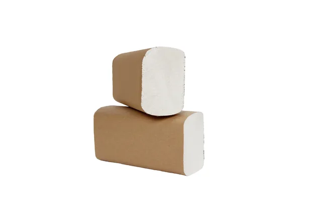 Handdoek Cleaninq H2 205x240mm 25x150 vel wit