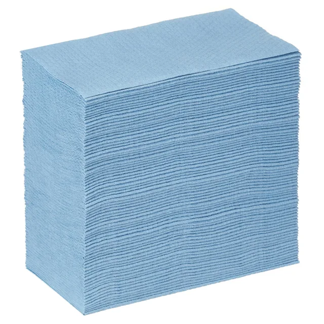 Poetsdoek WypAll X80 Powerclean 426x212mm blauw