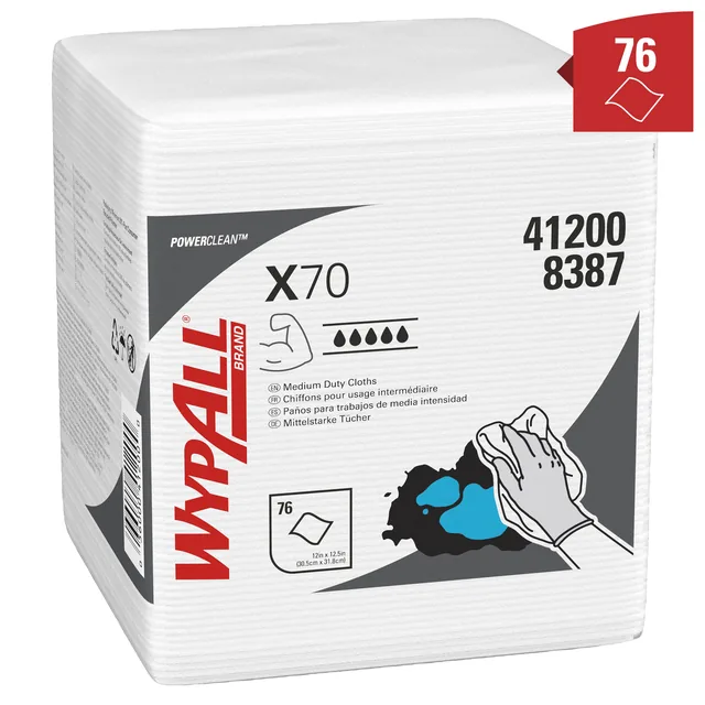 Poetsdoek WypAll X70 PowerClean 305x317mm 8387