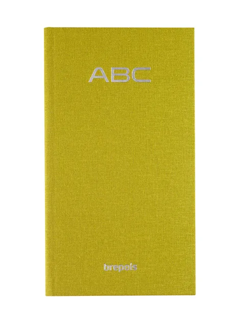 Adresboek Brepols Notaphone Nature limoen