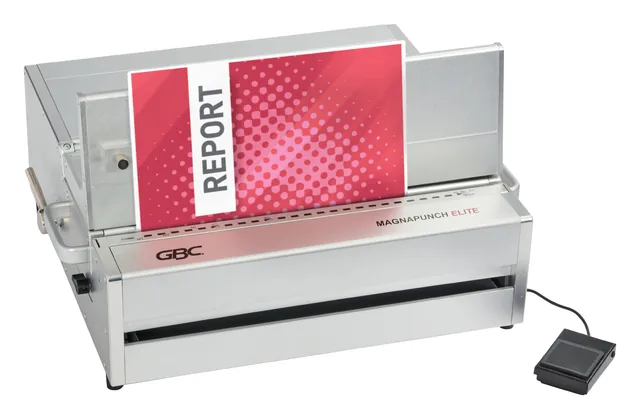 Ponsmachine GBC Multibind Magnapunch voetpedaal