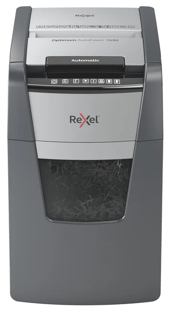 Papiervernietiger Rexel Optimum Auto+ 150M 2x15mm