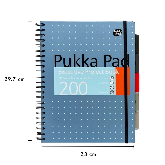Projectboek Pukka Executive A4 lijn 4-g 200pag