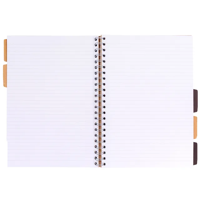 Projectboek Pukka Kraft A4 lijn 200 pagina's 80gr