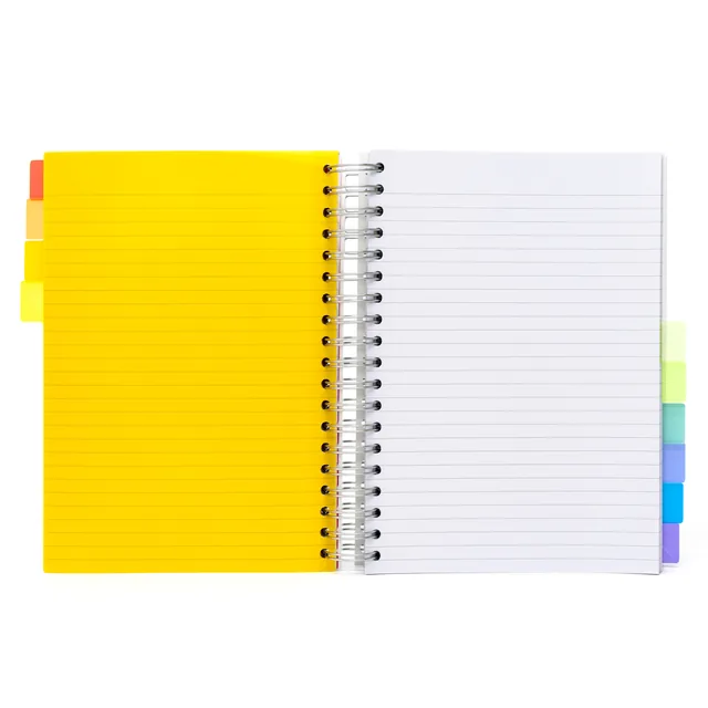Projectboek Pukka White B5 lijn 10-tabs 400pag