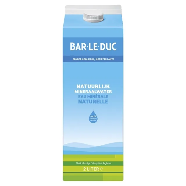 Water Bar le Duc koolzuurvrij 2 liter