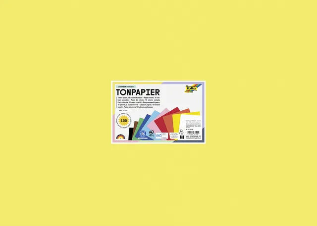 Tekenpapier Folia 50x70cm 130gram 100 vel 10kl