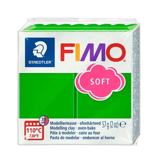 Boetseerklei Fimo soft 57 g tropisch groen