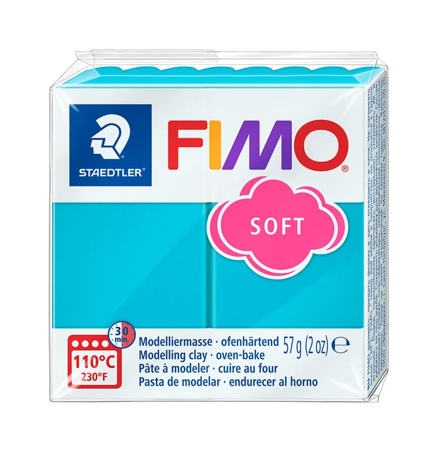 Boetseerklei Fimo soft 57 g pepermunt