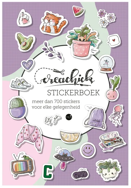Stickerboek CreaChick A5 50vel