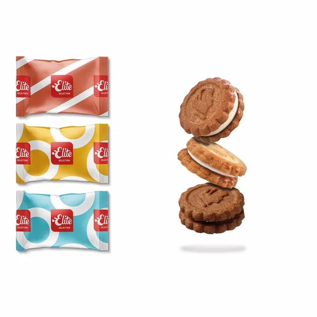 Koekjes Elite Selection Double Creme mix 120 stuks