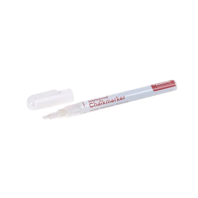 Krijtstift Europel watervast 1-3mm wit