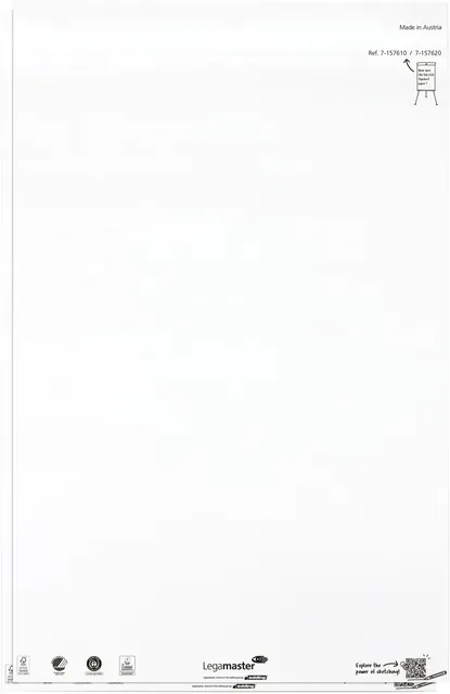 Flipoverpapier Legamaster SKETCH ECO blanco 2x 50v