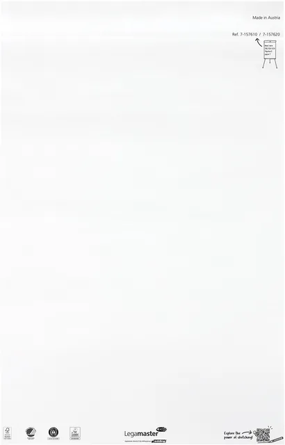 Flipoverpapier Legamaster SKETCH ECO blanco 2x 50v