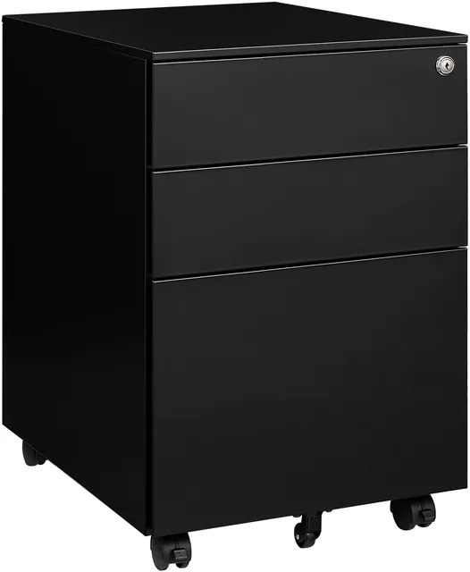 Ladeblok Euroseats 3 lade 2 plus1 50x39x60cm zwart